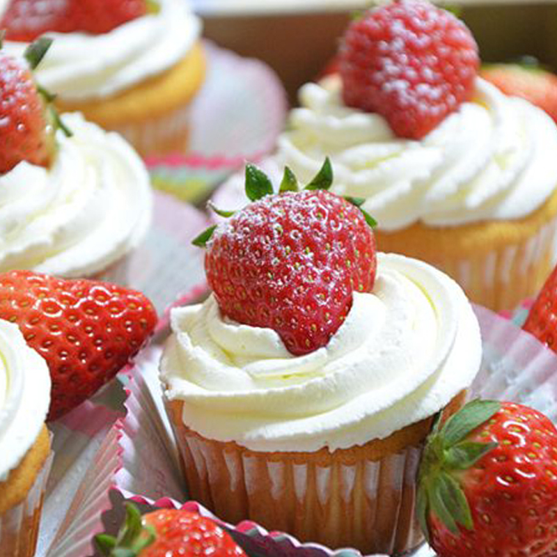 10西点烘焙培训开店创业课程草莓杯子蛋糕培训